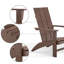 Chaises Adirondack surdimensionnées HIPS pour foyer extérieur (ensemble de 4)-135234381