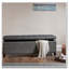 Banc de rangement capitonné à fermeture douce-2114387074