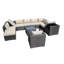 The Wiltshire 9 Seater Recliner Set With Single Seater-217038645