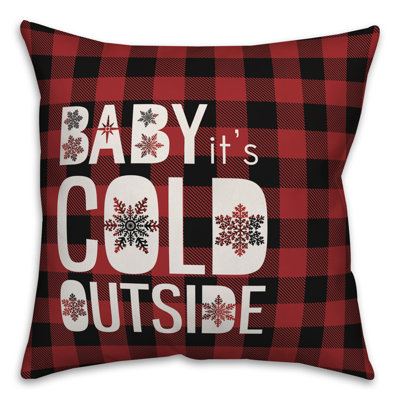  Housse de coussin Baby It's Cold