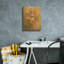 «Vintage Roses On Green 2» par Danhui Nai, art mural sur toile-108584983