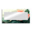Fleurs d'hibiscus champ sur une pierre émeraude II - miroir floral pour décoration murale - imprimé sur métal-641637064