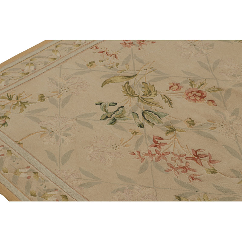One-of-a-Kind Rectangle 8'10" X 11'8" Hand Knotted Area Rug