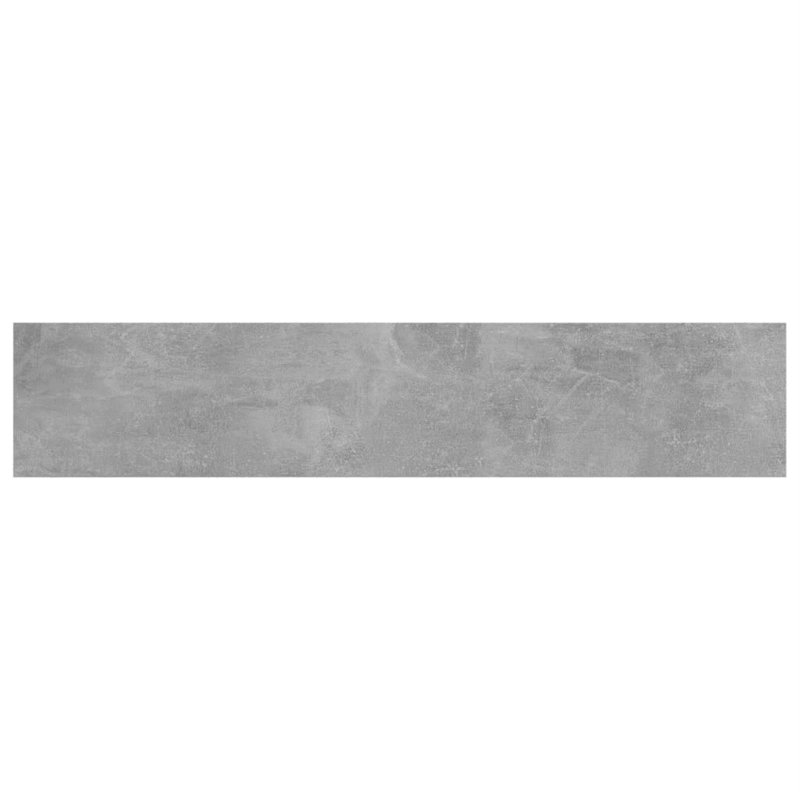 Floating Shelves Wall Shelving Wall Mounted Shelves Display Wall Units, Concrete Gray, 0.6"  H x 39.4" W x 7.9" D