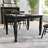 Solid Wood Commercial Grade Dining Table with Turned Legs-492009500-507436987