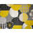 Gris / jaune abstrait