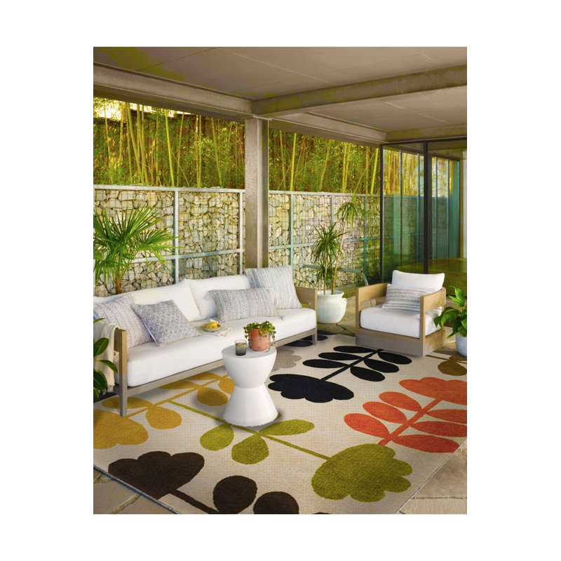 Tapis coloré lavable à la machine, Sous-tapis carré 3 pi 3 po inclus