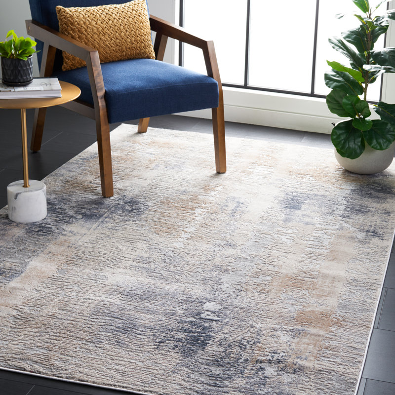 Vogue Performance Abstract Rug, Rectangle 4' x 6'