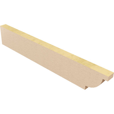 Queue de chevron Alpine Woodgrain TimberThane, brun clair apprêté