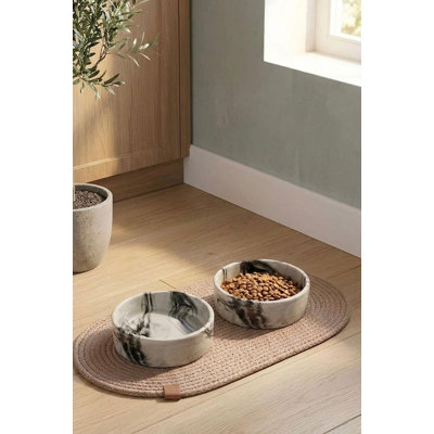 Pet Food Bowl Set (2 Pieces)