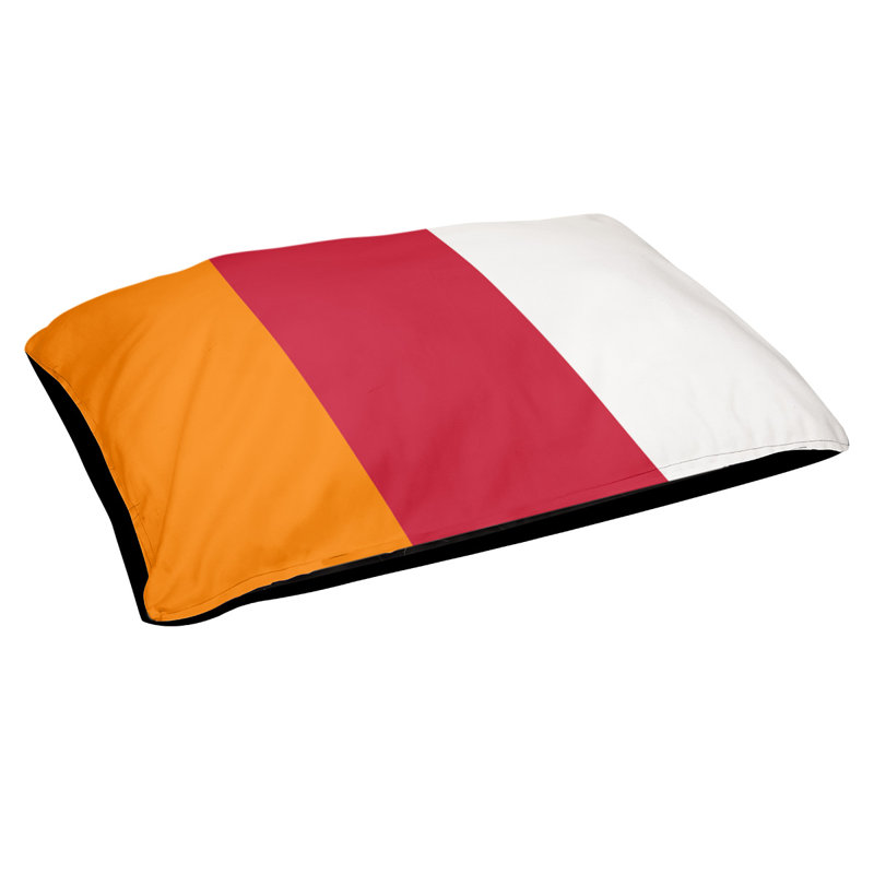 Coussin Houston, Petit (l 28 po x P 18 po x H 6 po), Rouge