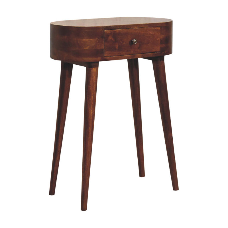 Console en bois massif mini châtaignier Albion