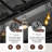 Hardtop Gazebo 10x12 ft - Double Galvanized Steel Roof & Aluminum Frame 