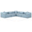 Houswerth Upholstered L-Shaped Sectional Reversible-94884296
