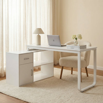 L-Shaped Computer Desk