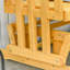 Banc oscillant pour 2 personnes Outsunny