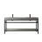 Funes 72 " W Freestanding Standard 2 Double Vanity Bathroom Vanity With Stone Top-92698139-92698140-92698141