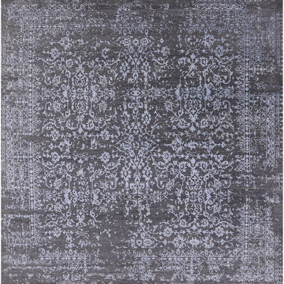 Tapis oriental bleu / gris Hamersville