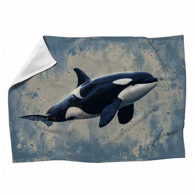 Jeté en polaire Orca