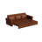 Chesterfield Sofa,93.7" King Pull Out Sofa Bed, 3-In-1 Faux Leather Convertible Sleeper Sofa With Nailhead Trim & Rolled Arm,Multi-Functional Sofa Bed For Living Room,Bedroom,Apartment,Office-1893989274