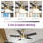 Mercer41 52" Ceiling Fan With Light Remote And APP Control