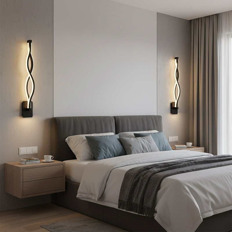 Iron LED Wallchiere