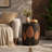 Outdoor Lightweight Concrete Side Table,Copper_73440.00