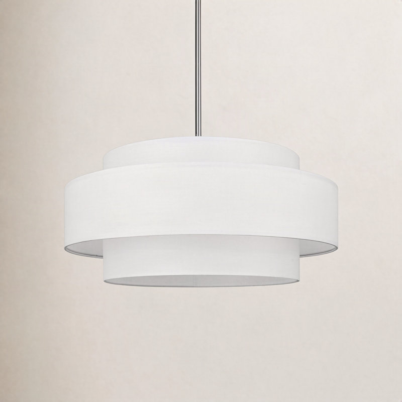 Eline 3 - Light Dimmable Drum Chandelier