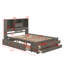 Lit plateforme avec tête de rangement et 8 tiroirs Billington-890180356-890180354