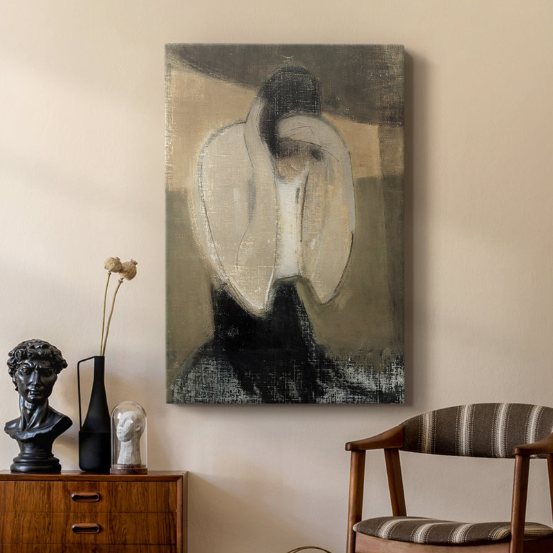 Reproduction de portrait rétro XLV III - galerie Cavas sur mesure, H 48 po x l 32 po