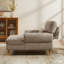 Chaise longue rembourrée avec dossier réglable Jazier-1975214630