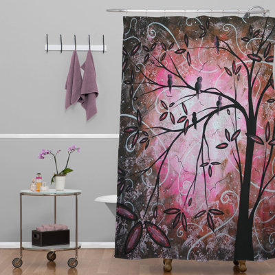 Madart Inc Floral Shower Curtain
