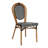 Rylan Round Indoor/Outdoor Commercial Bistro Set with Table and Two Chairs