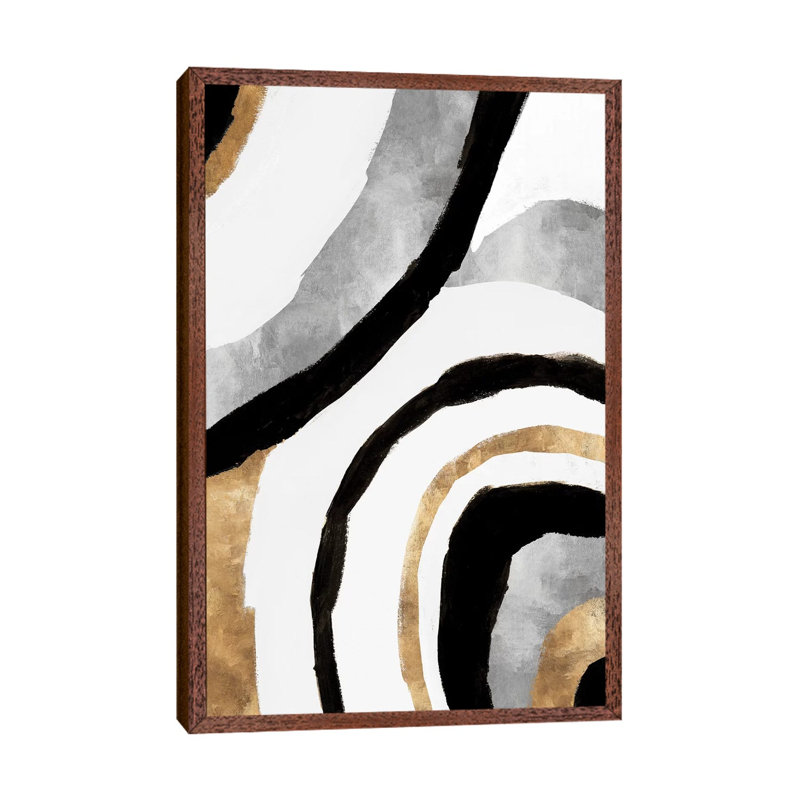 Nation I by Isabelle Z - Print on Canvas, Classic Brown Wood Framed, 152.5 cm H x 101.5 cm W