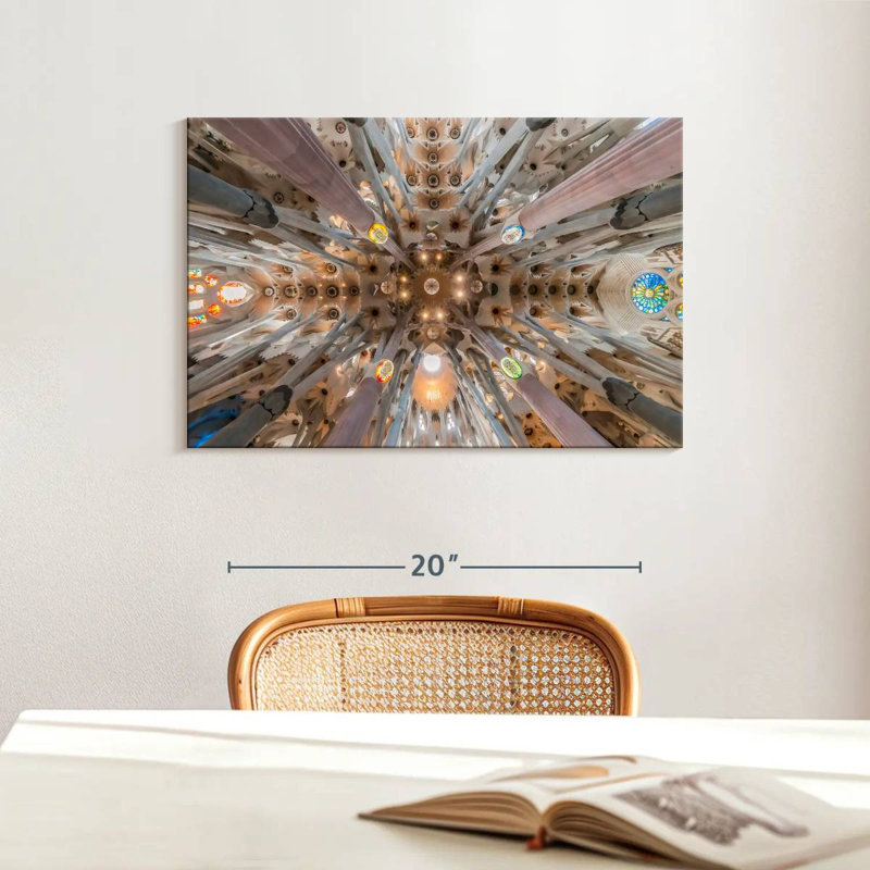 Plafond La Sagrada Familia II, H 16 po x l 24 po