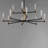 Clyda 12 - Light Dimmable Tiered Chandelier
