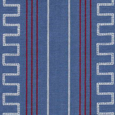Schumacher x Mary McDonald Greco Stripe Fabric