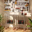 Stainless Steel Top End Table