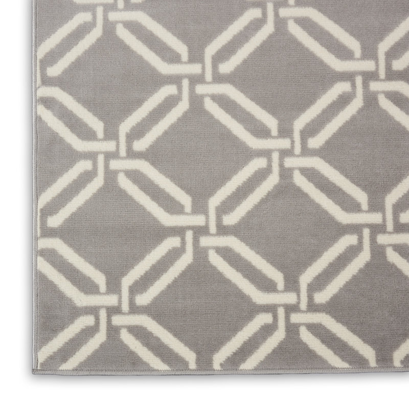 Garnier Geometric Indoor Rug, Rectangle 6' x 9'