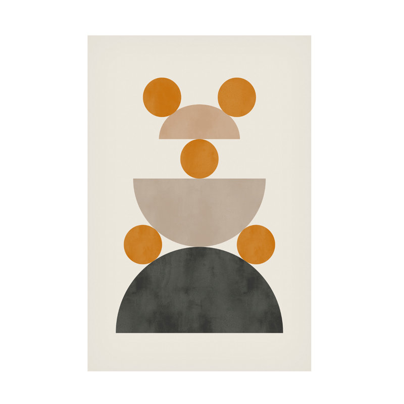 Incado Mid Century Mod I Canvas Art, 19" H x 12" W x 2" D