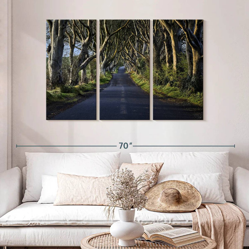 Sebbie The Dark Hedges, 32" H x 50" W