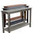 Eucalyptus Console Table, Silver Gray