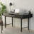 Black Rectangular Solid Wood with 2 drawers desk-1379683843