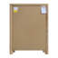 Commode 6 tiroirs brun clair