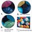 «Rainbow Umbrellas Collage III», reproduction sur toile-97036694-97036696