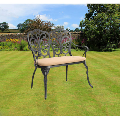 Banc d'extérieur en métal Partughimeos