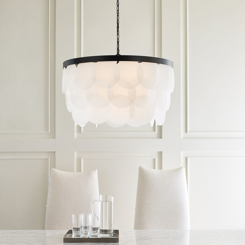 Mellita 8 - Light Chandelier, Satin Bronze, Not Energy Star, No