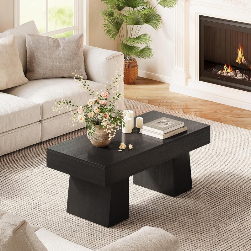 Table basse 47 pouces, Noir