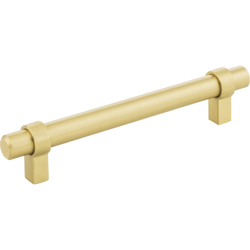 Key Grande Bar Pull, Brushed Gold, 5 1/16"
