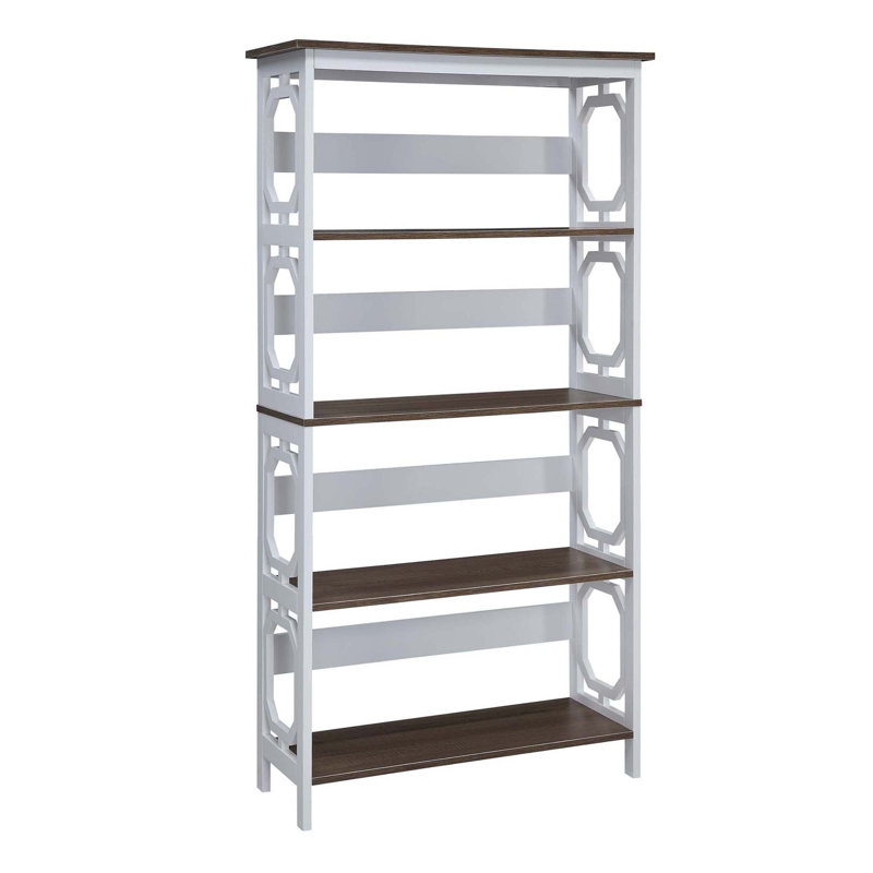 Bibliothèque standard Minburn H 60 po x l 31,5 po, Bois flottant
